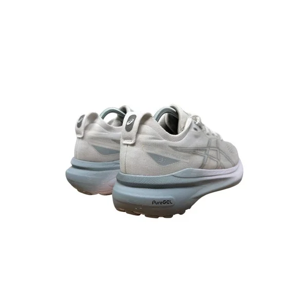 Asics Gel-Kayano 31 Womens Size 10.5 White Grey Running Shoes 1012B794 - Picture 4 of 15